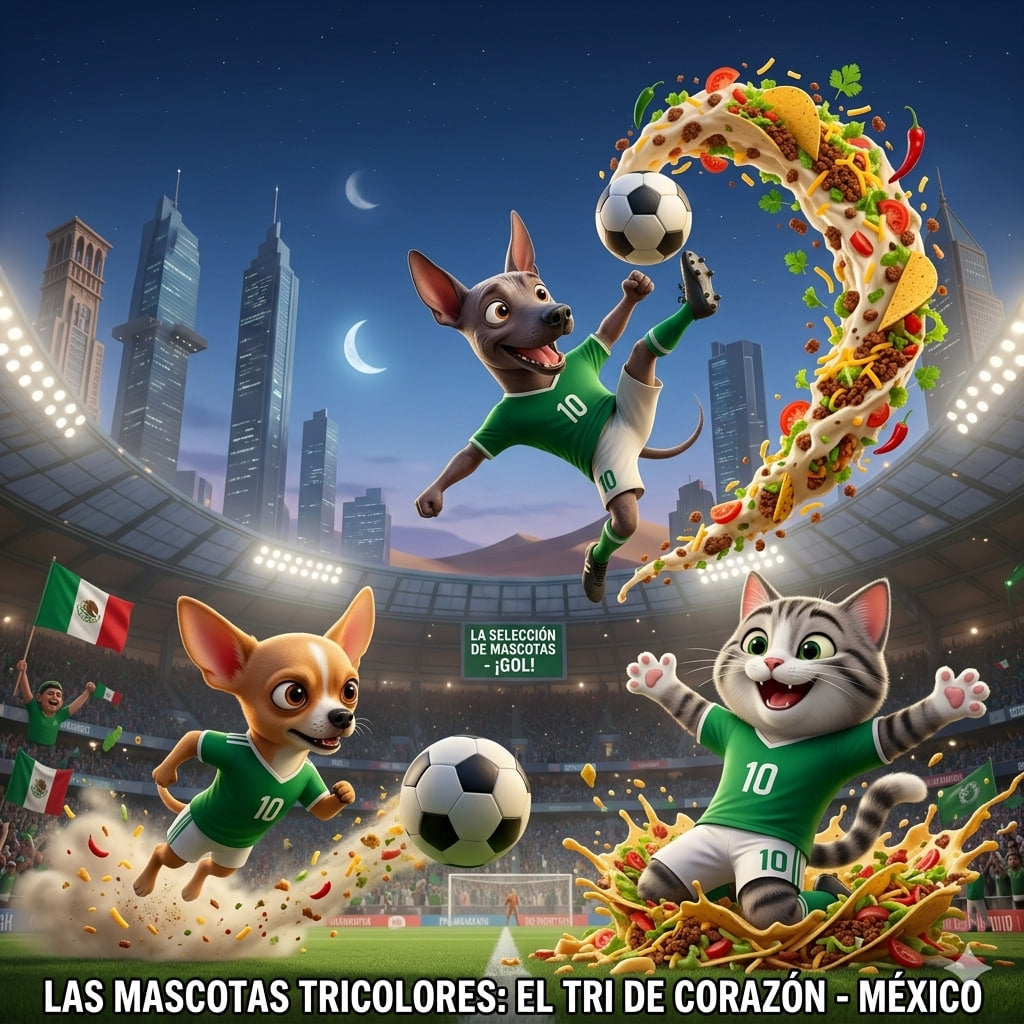 Las Mascotas Tricolores – Pack Digital Arte México Mundial 2026
