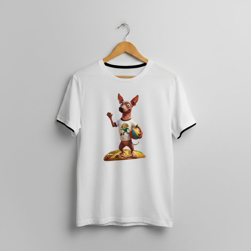 Mockup playera blanca - Xolo Mexico