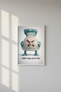 Mockup Póster Angry Poop Scooper