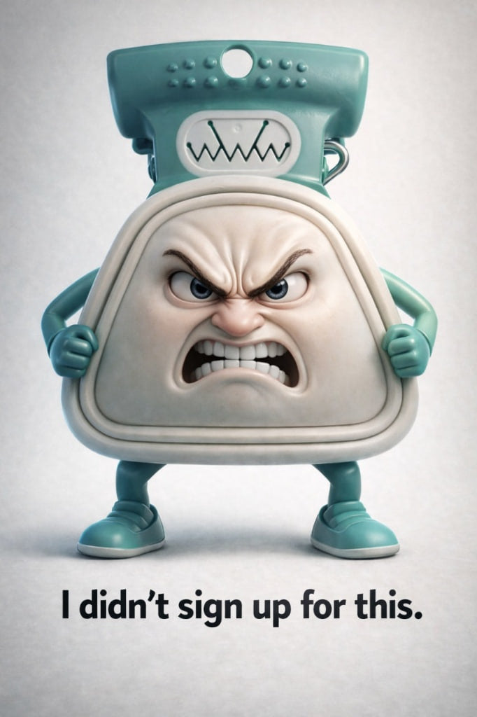 Digital Art - Angry Poop Scooper | Transparent PNG